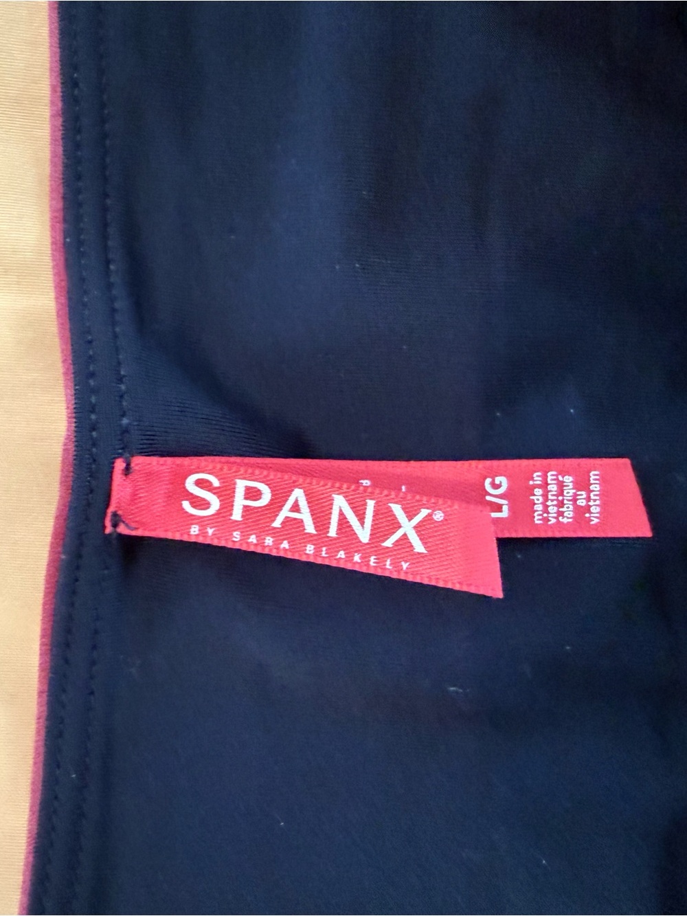 Spanx faux leather shaping leggings